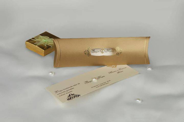 A special wedding invitation card designed by Chic Designs