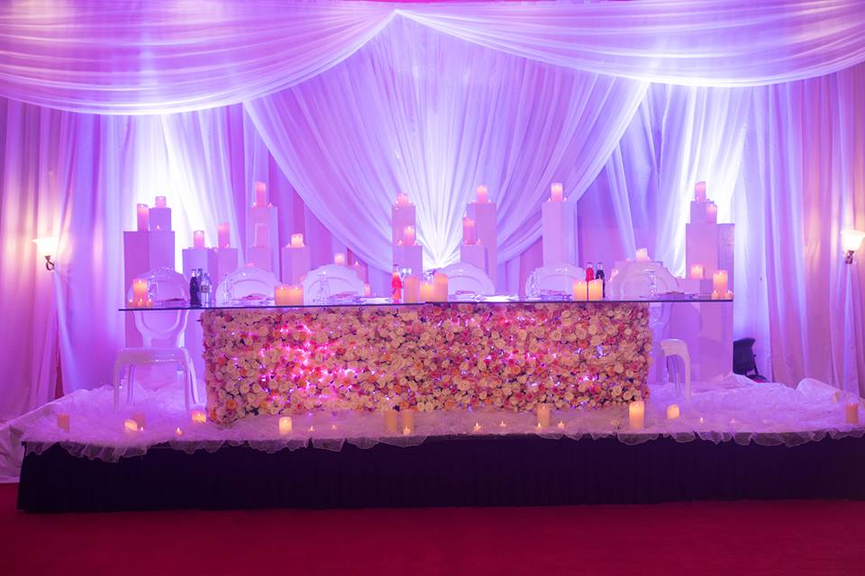Exhilarating wedding decorations by Lega Events
