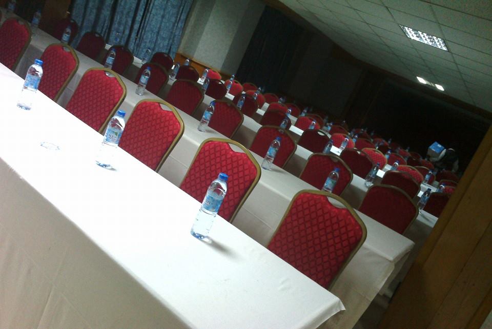 A conference hall at Tal Cottages