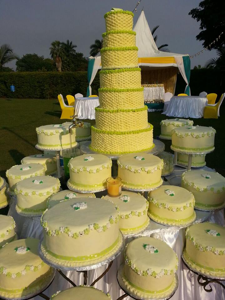 Wedding cake by Shibz Events Ltd