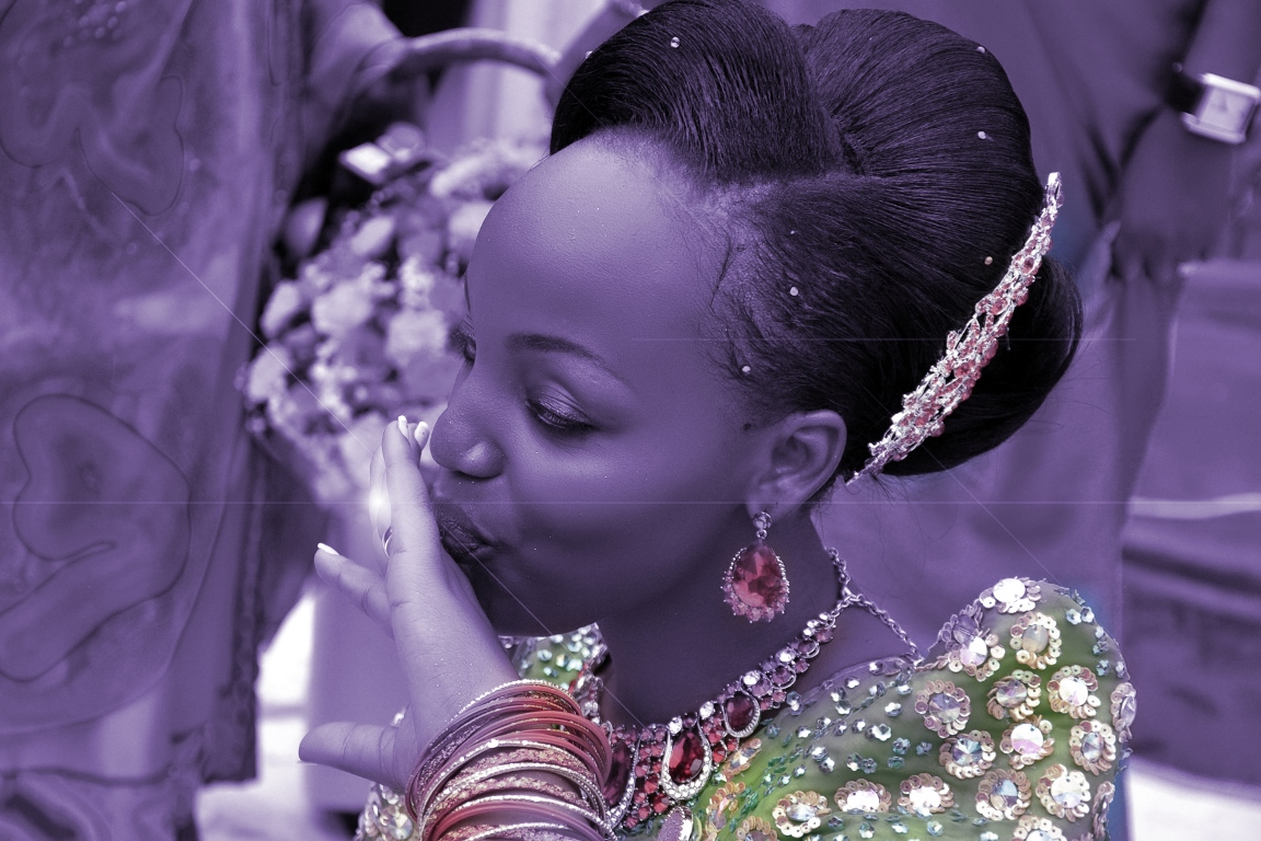 Leila at her customary wedding powered by Vision Digital Images