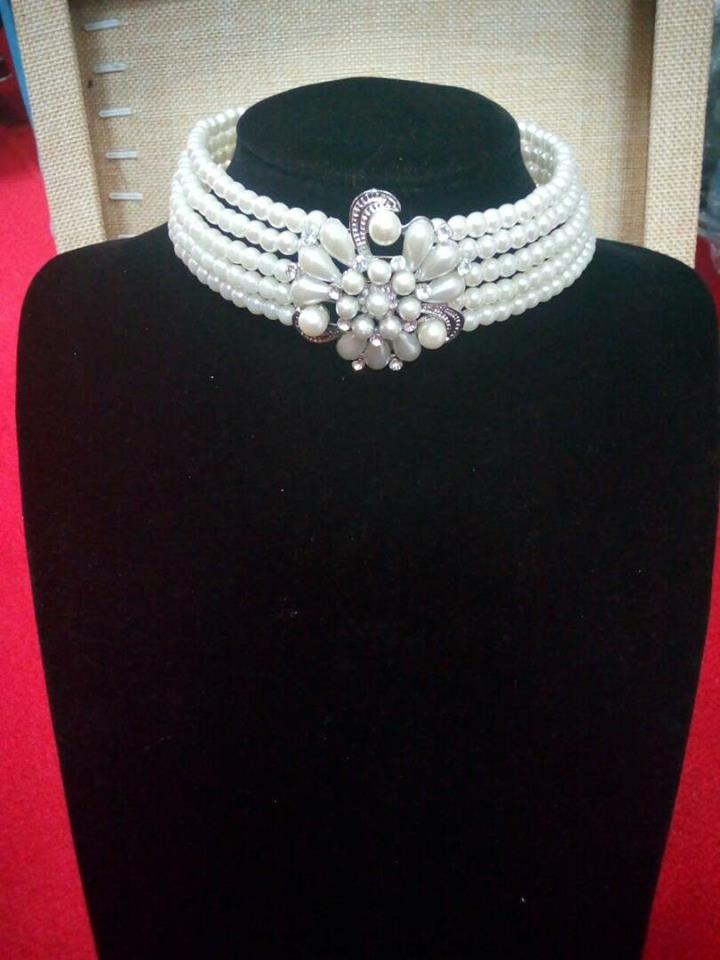 A pearl necklace from Bride to be