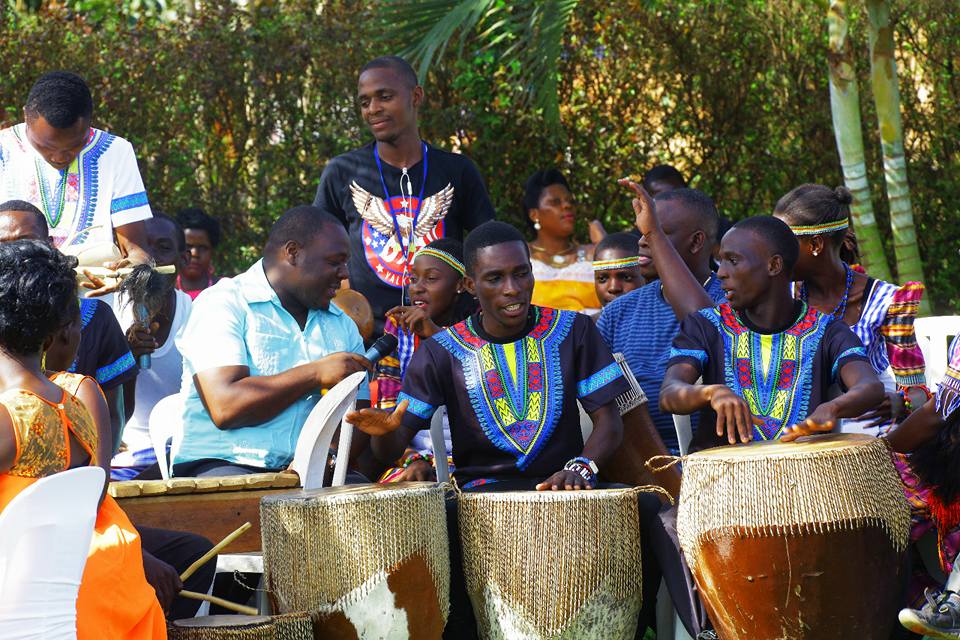 Drummers of The Dance N' Beats Cultural Troupe
