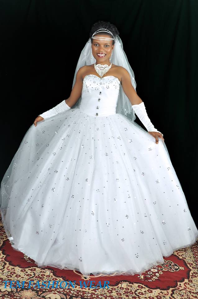 A bride dressed by TEM Fashion WEAR