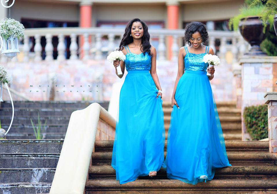 Gorgeous Ugandan bridesmaids, photo by MultiWays Photography