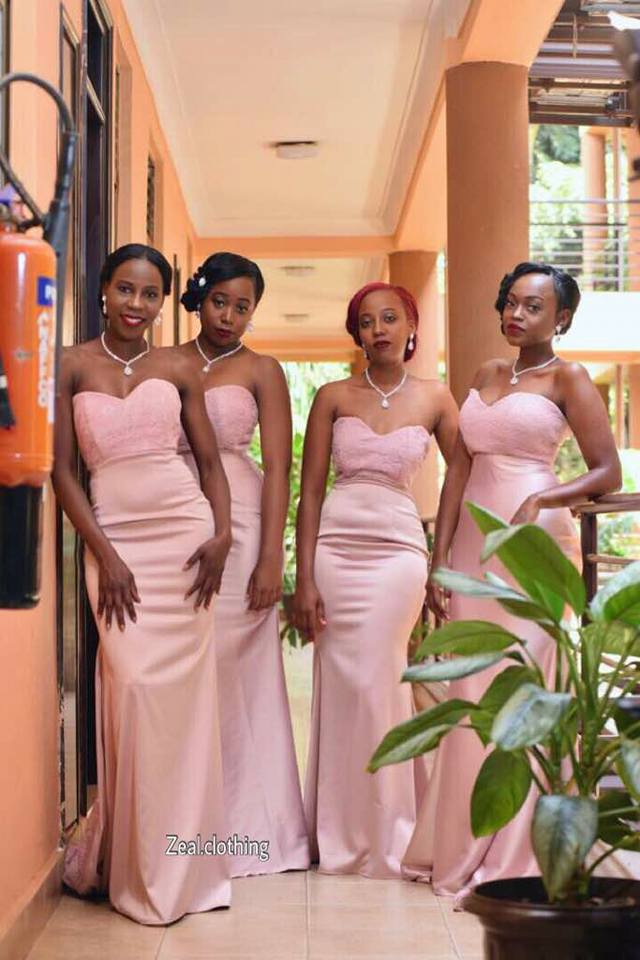Custom-made Bridesmaid attire by Zeal Clothing