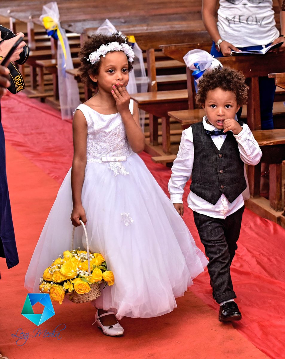 Kevin and Briget's pageboy and flower girl, Lenz Media
