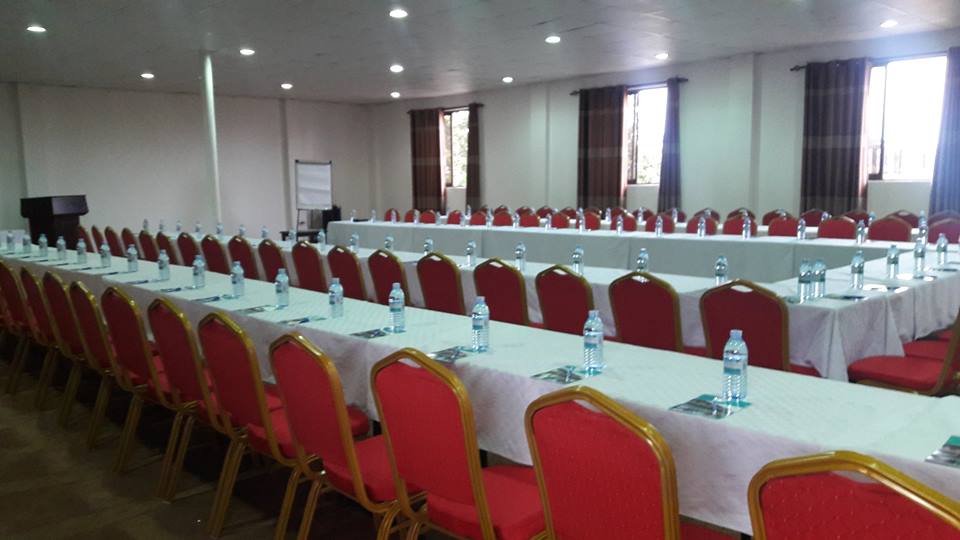 A conference room at Rivonia Suites